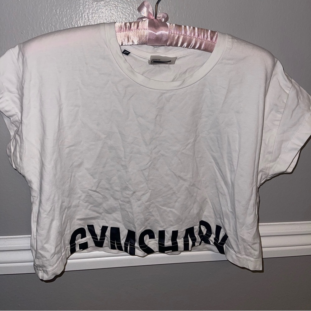 Gymshark fraction crop top